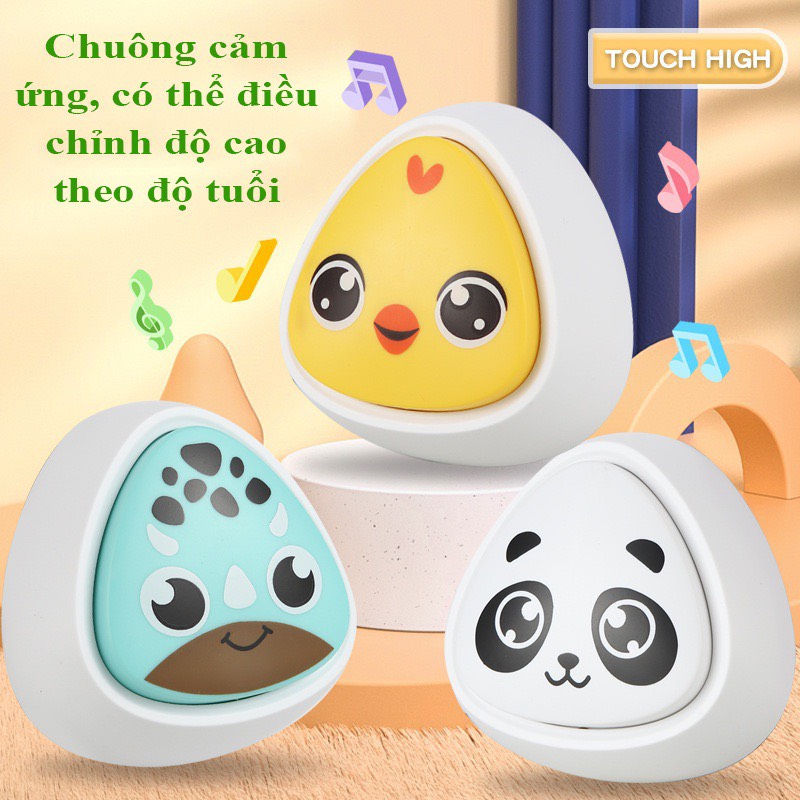 Đồ chơi chuông bấm nhảy tăng chiều cao, đồ chơi vận động thể chất nhảy bấm chuông phát triển chiều cao thể lực cho bé
