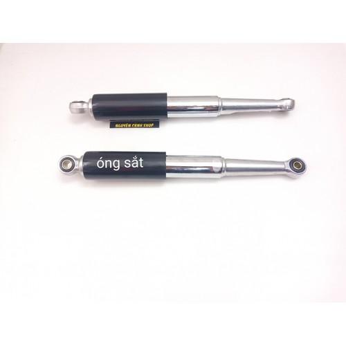 Phuộc sau xe 67 ống sắt màu đen