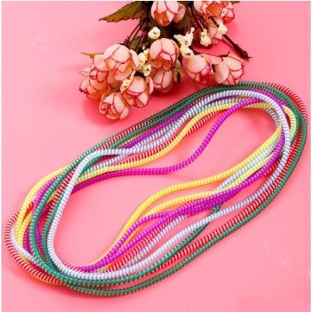 Lightning cable earphone protector premium charging cable protector multi-color mix anti-tangle stain-proof charging cable earphone