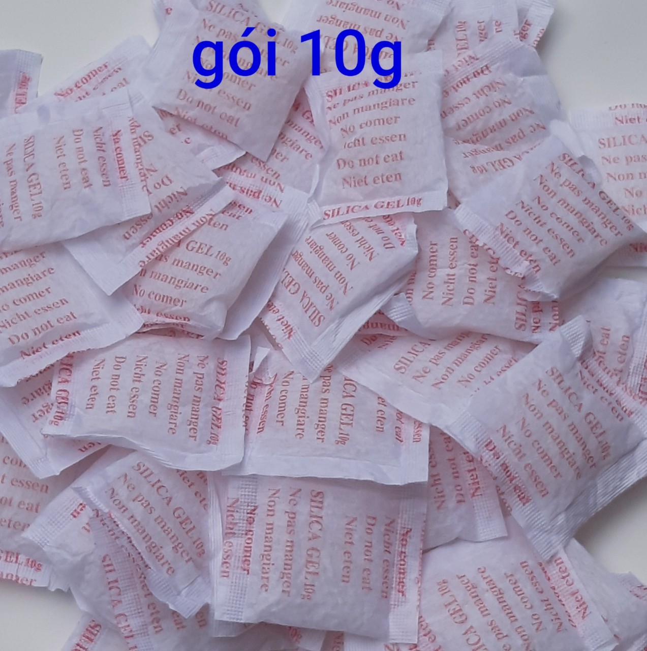 [túi 500g] Gói hút ẩm (10g, 20g/gói nhỏ) silica gel desiccant đa năng chống ẩm hút ẩm quần áo, hút ẩm giày dép, hút ẩm sách vở, hút ẩm máy ảnh, hút ẩm thiết bị điện tử, hút ẩm thực phẩm khô