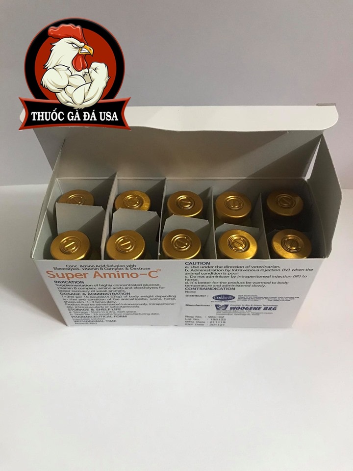 Combo 2 Chai SUPERAMINO-C Cho Gà - 2 Chai x 20ml