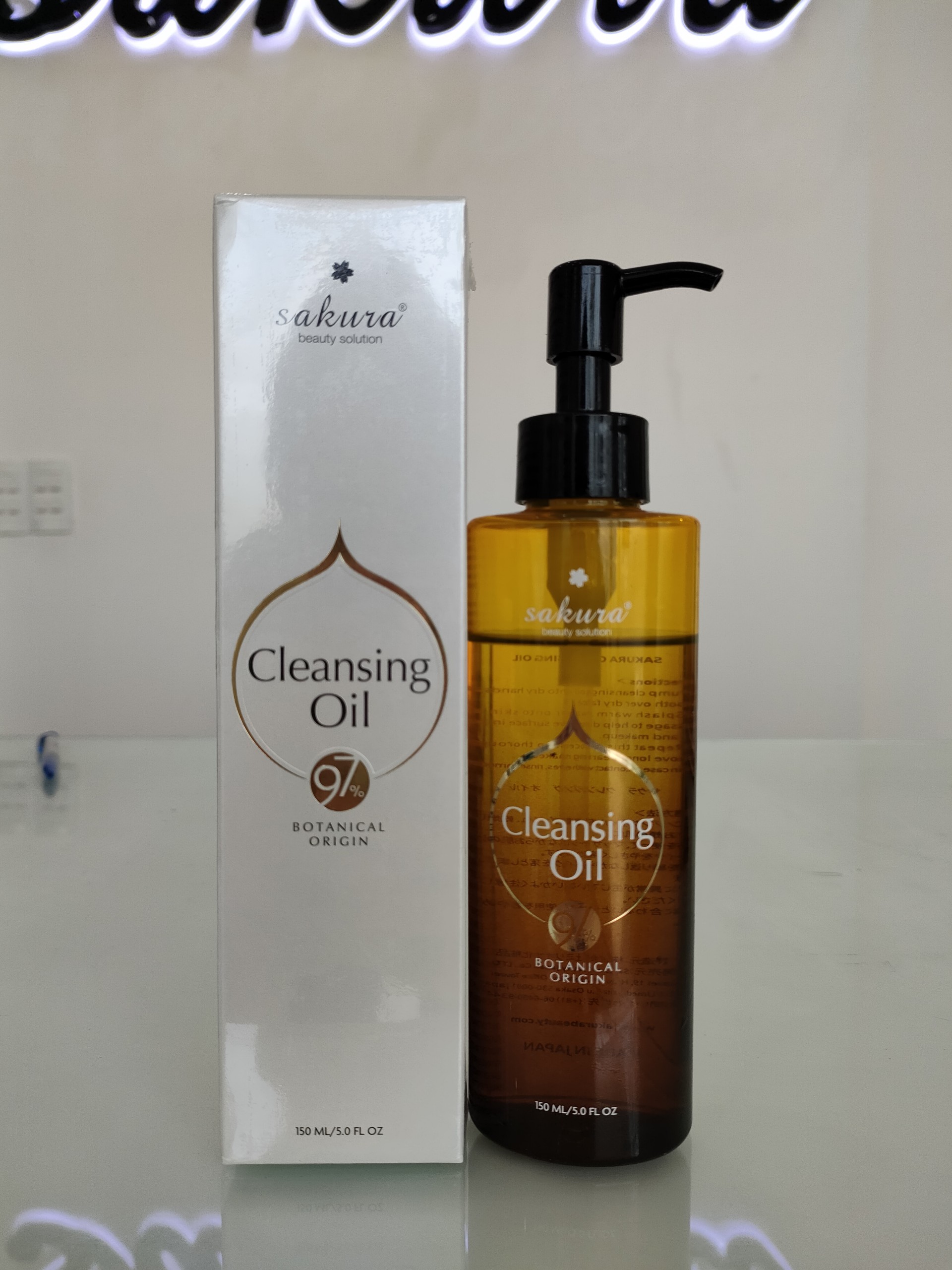 [MỸ PHẨM SAKURA CHÍNH HÃNG]Dầu Tẩy Trang Sakura Cleansing Oil 150ml