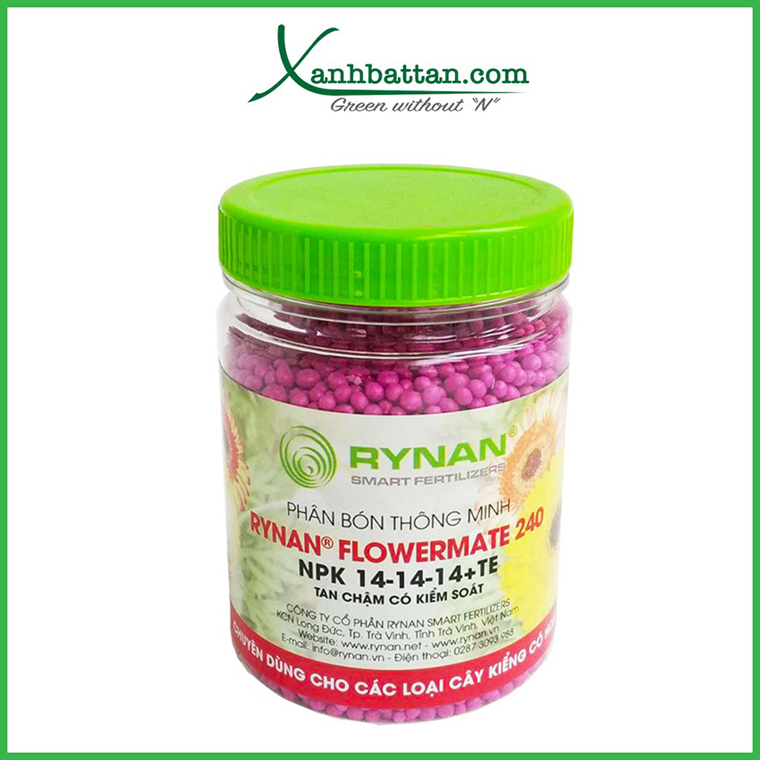 Phân Tan Chậm Cho Lan Rynan Flowermate 240 Dạng Thông Minh