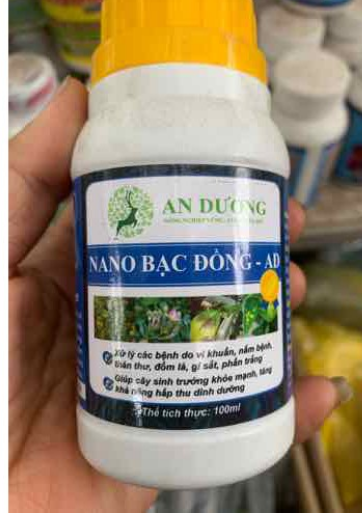 CHẾ PHẨM SINH HỌC NANO BẠC ĐỒNG CHAI 100ML