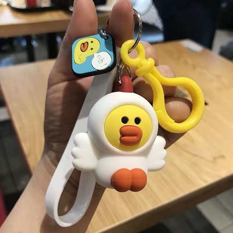 [HCM]Móc khoá Vịt Sally brown line friends