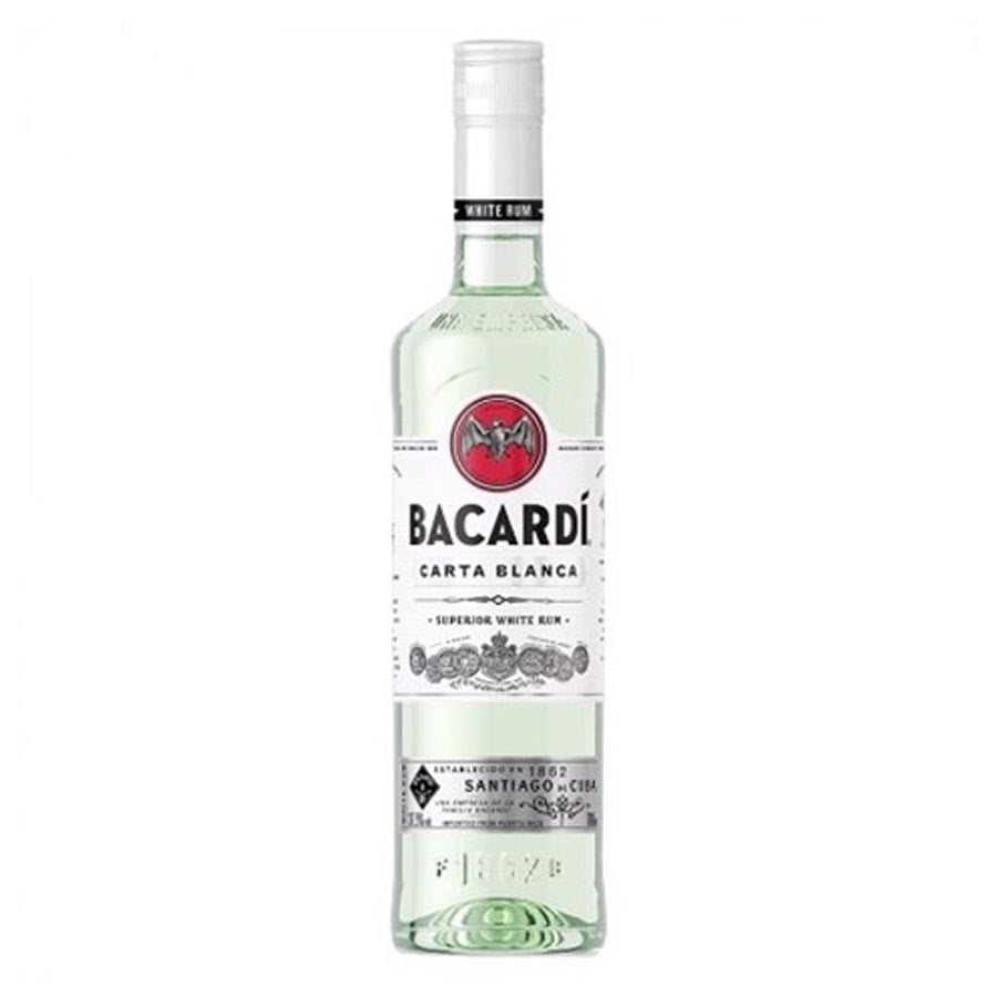 [Có sẵn] [Rẻ vô địch] [Siêu Sale] [Giá hủy diệt] [Ảnh thật] [Chính hãng] Bacardi Carta Blanca White 750ml