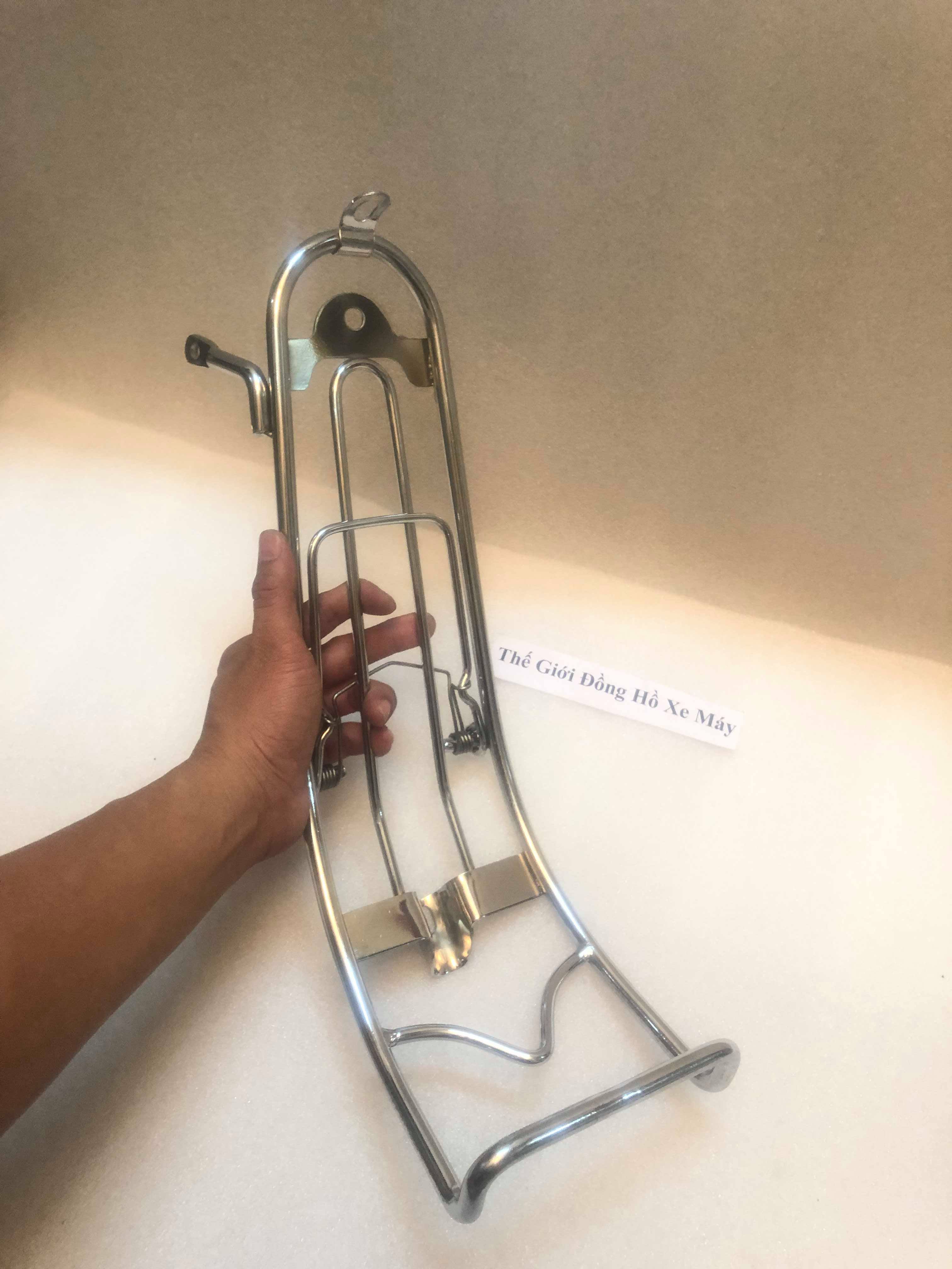 Baga xuồng inox yamaha sirius xăng cơ