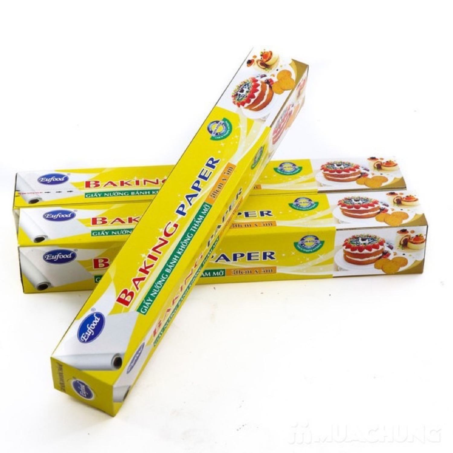 Giấy nến cuộn nướng bánh eufood 30cm x 5m