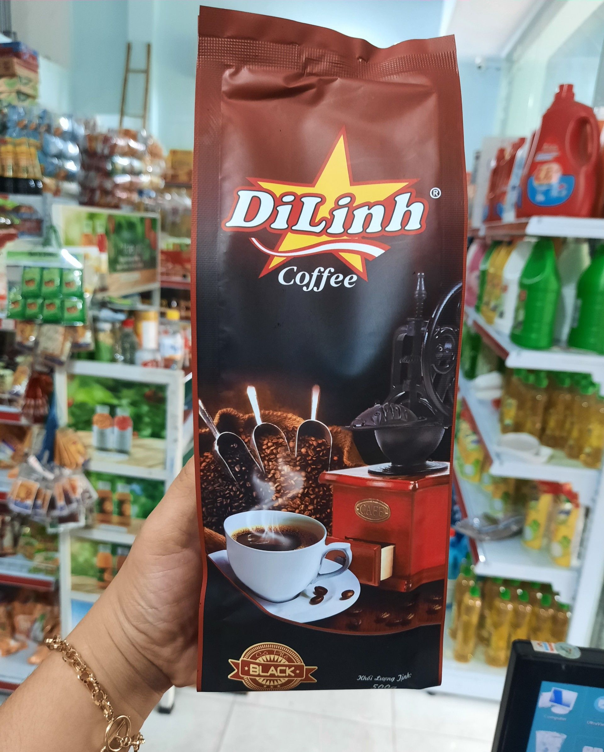 [QUÀ TẶNG] COMBO 5 GÓI CÀ PHÊ Thương hiệu DI LINH Coffee 500g