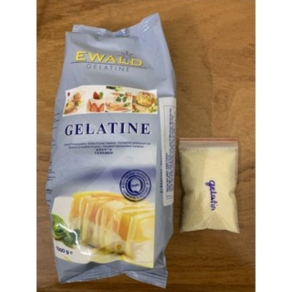 Gelatin Eswald - dạng bột và lá