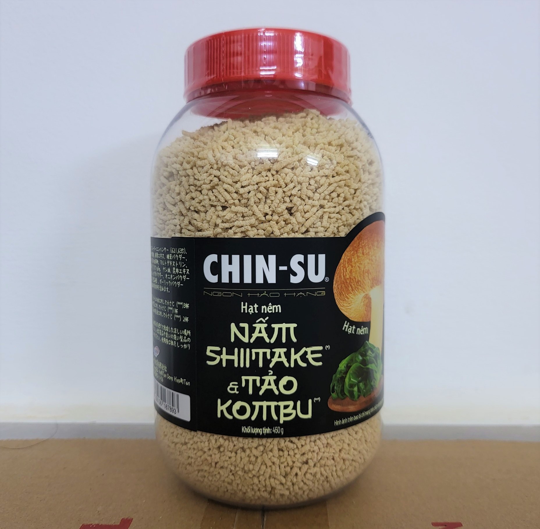 Hạt nêm chin su nấm shiitake và tảo kombu premium seasoning