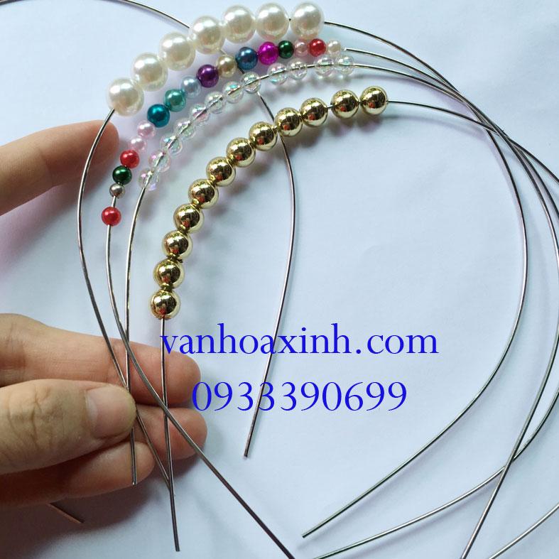 BỜM cài xỏ NGỌC - không kèm hạt cườm