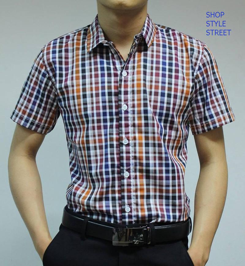 Áo sơ mi nam cộc tay chất đẹp