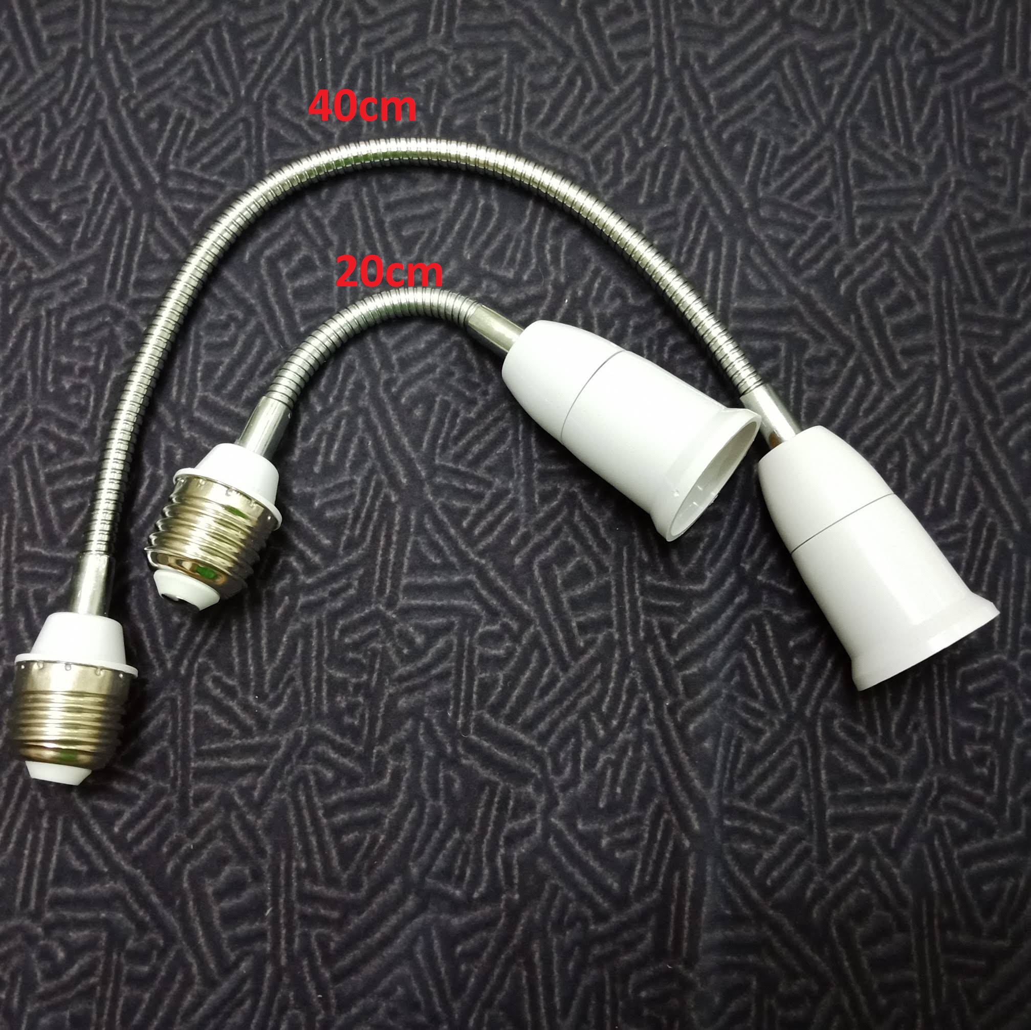 Đui đèn nối dài 20cm - nối E27 qua E27