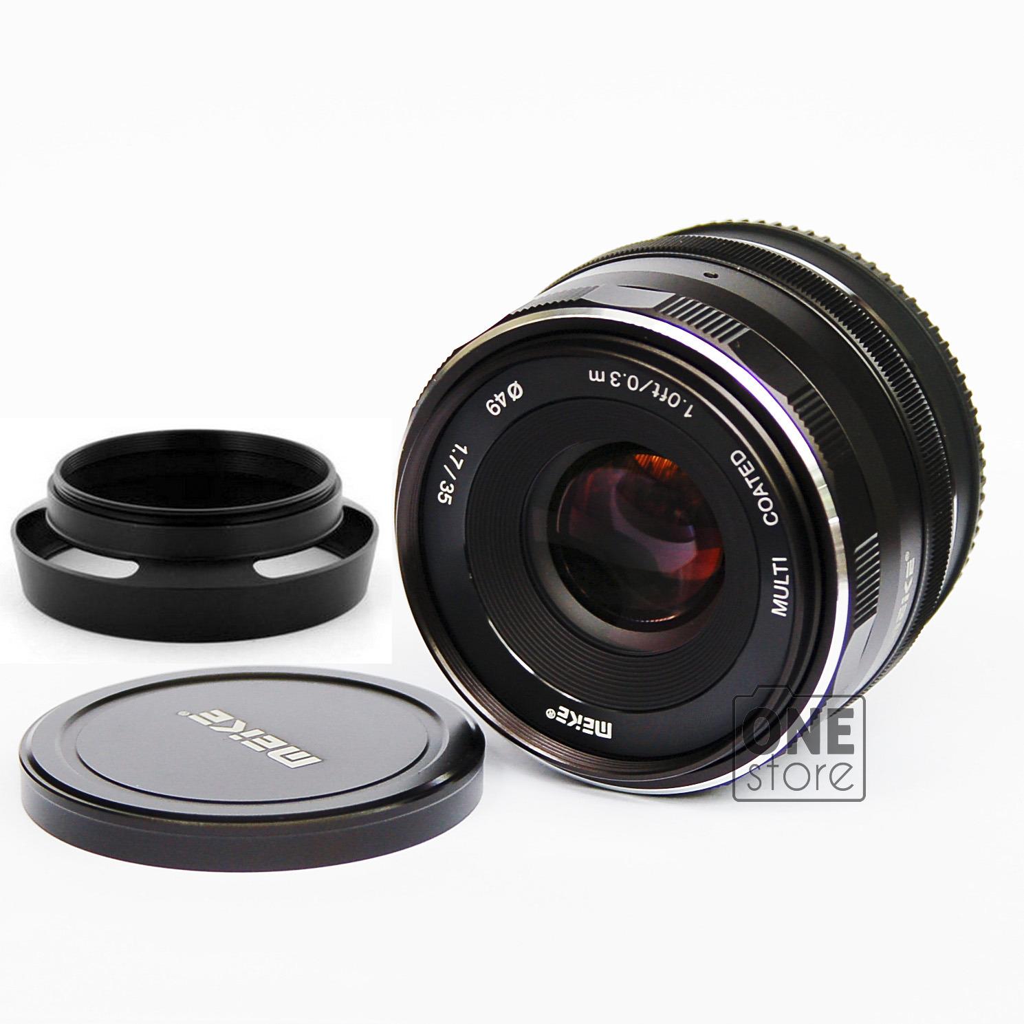 Ống kính Meike 35mm F1.7 cho Sony E mount- manual focus (Đen)