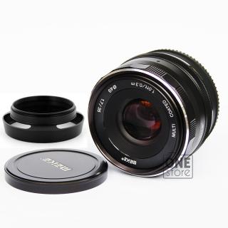 Ống kính Meike 35mm F1.7 cho máy ảnh Fuji lấy nét thủ công thumbnail