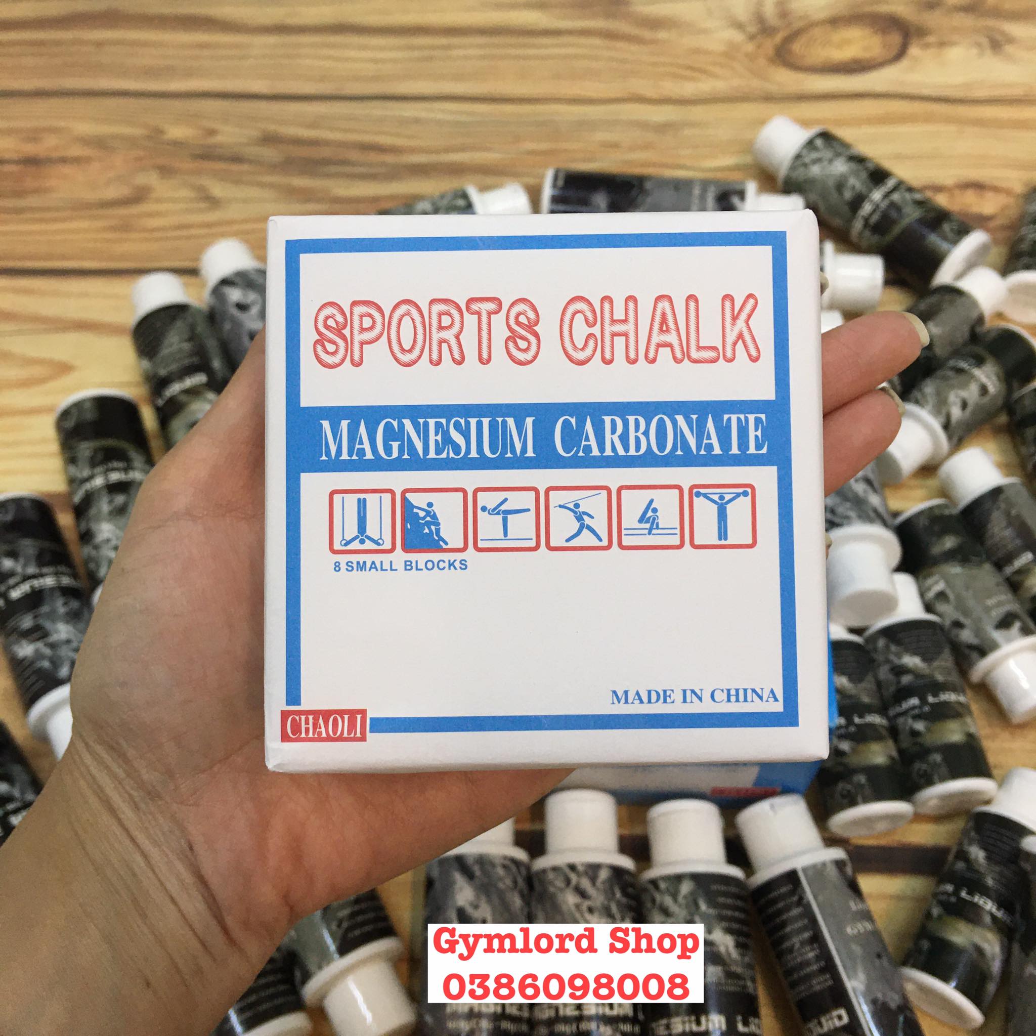 Phấn khô, phấn nước tập Gym - Sport Chalk
