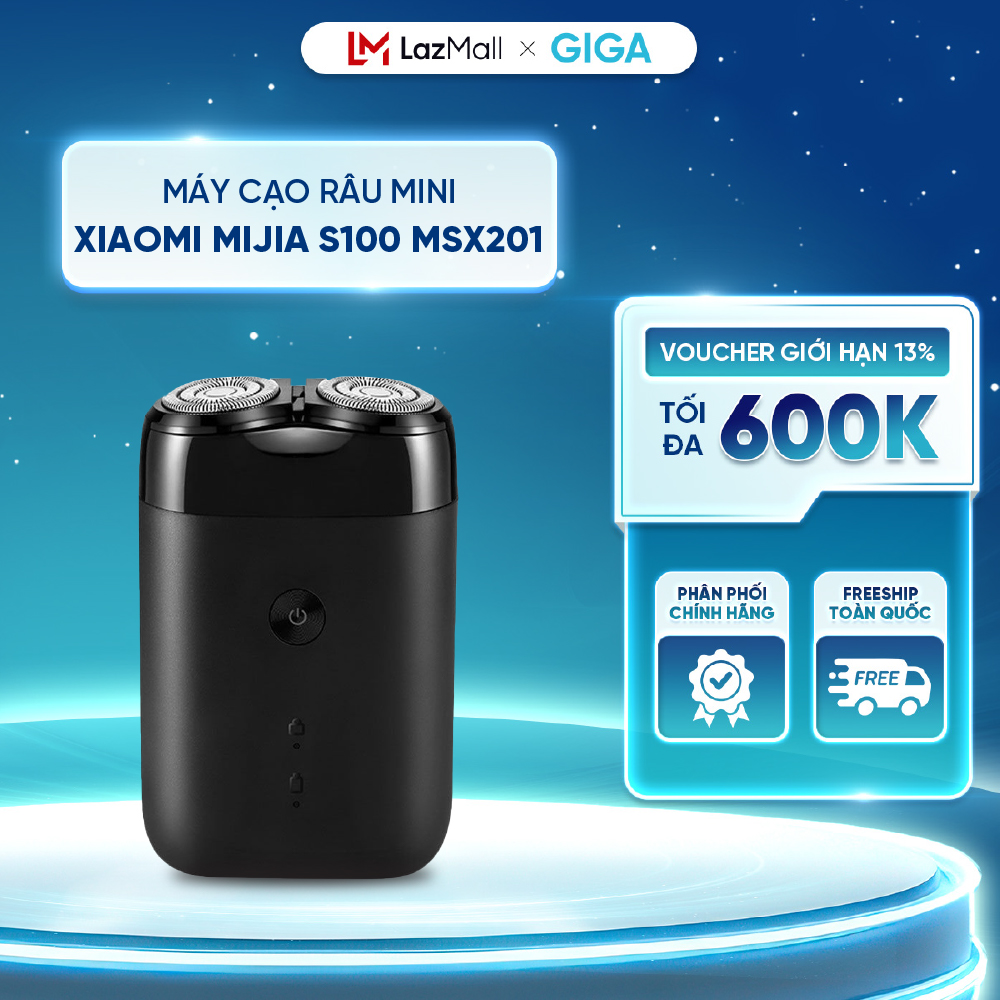 [ Hỏa tốc HN - HCM ]  Máy cạo râu mini Xiaomi Mijia S100 MSX201