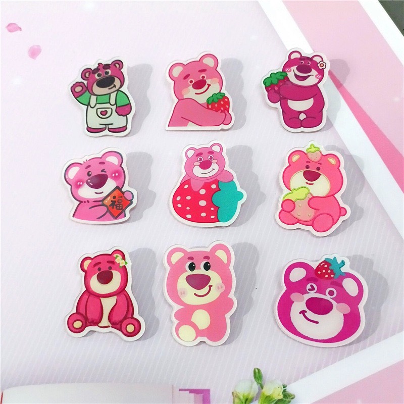 Combo 5 huy hiệu cài áo, balo mix mẫu