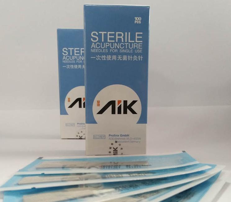 Hộp 100 Cây Kim châm cứu AIK 0.25 x 13 mm