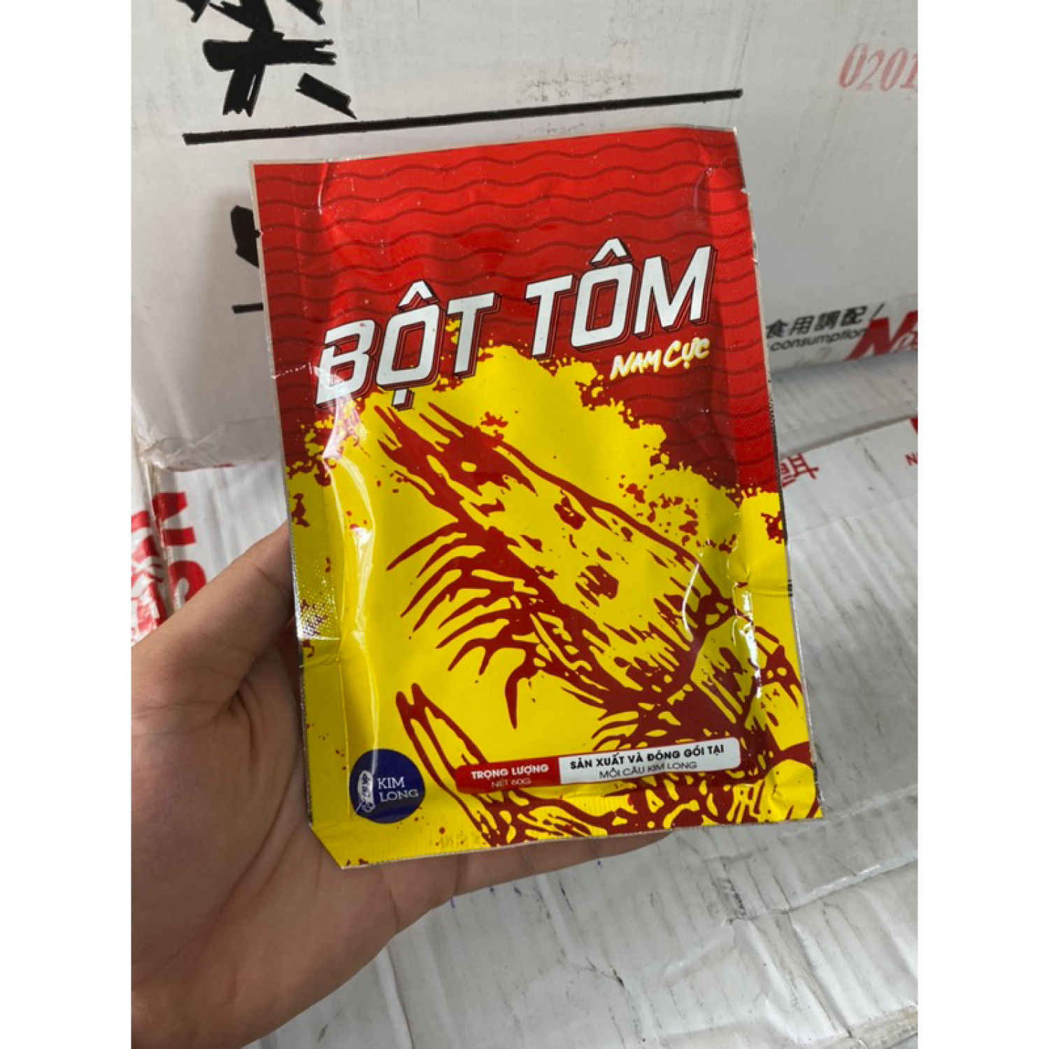 BỘT TÔM NAM CỰC KIM LONG 60g