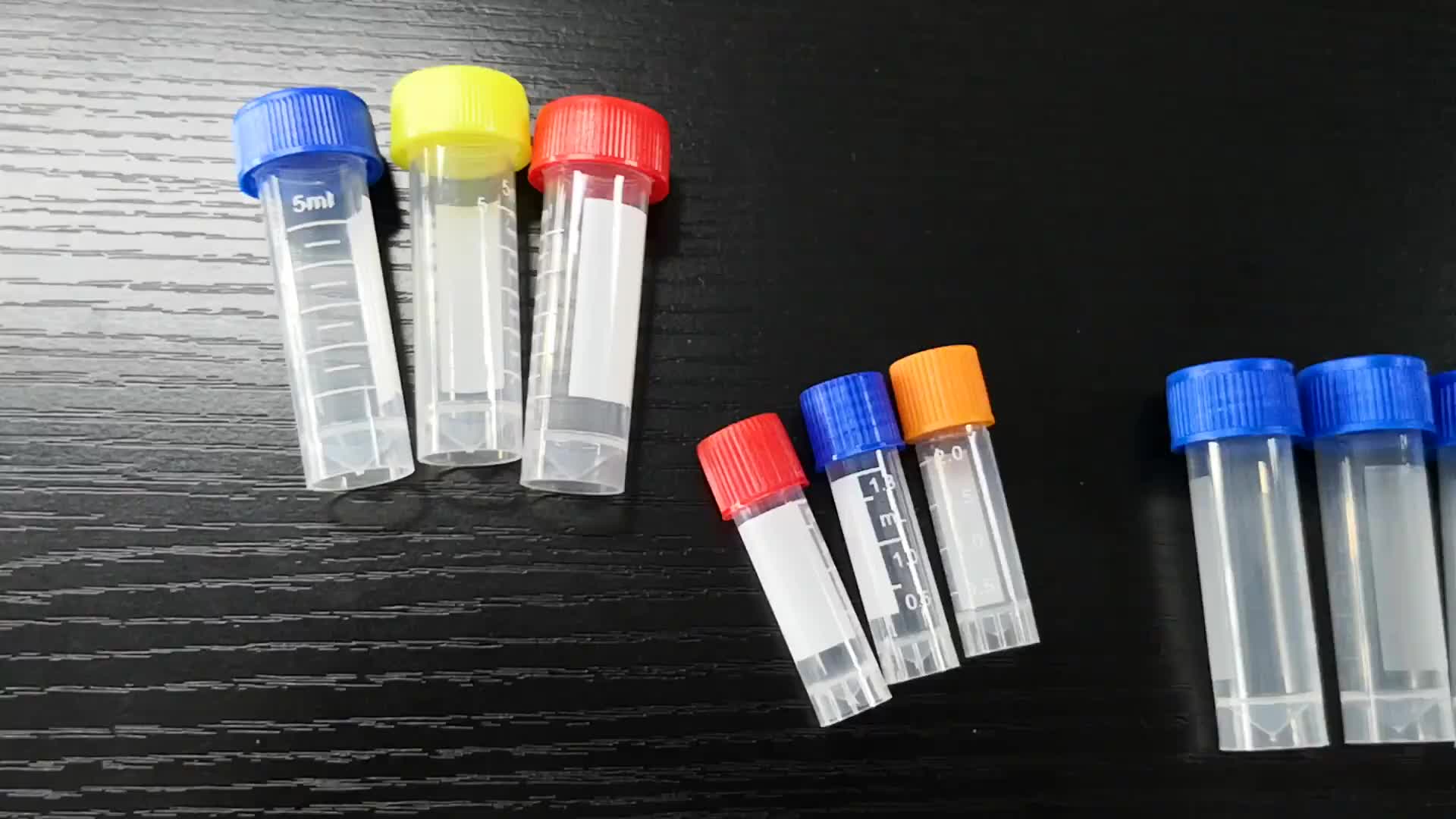 Ống cryo 1,8 ml (nắp cam) 100 cái