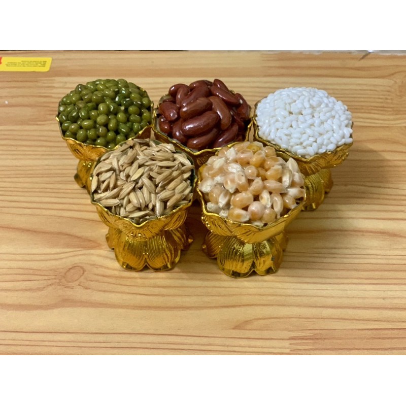 Combo 5 ly sen ngũ đậu chưng Thần Tài