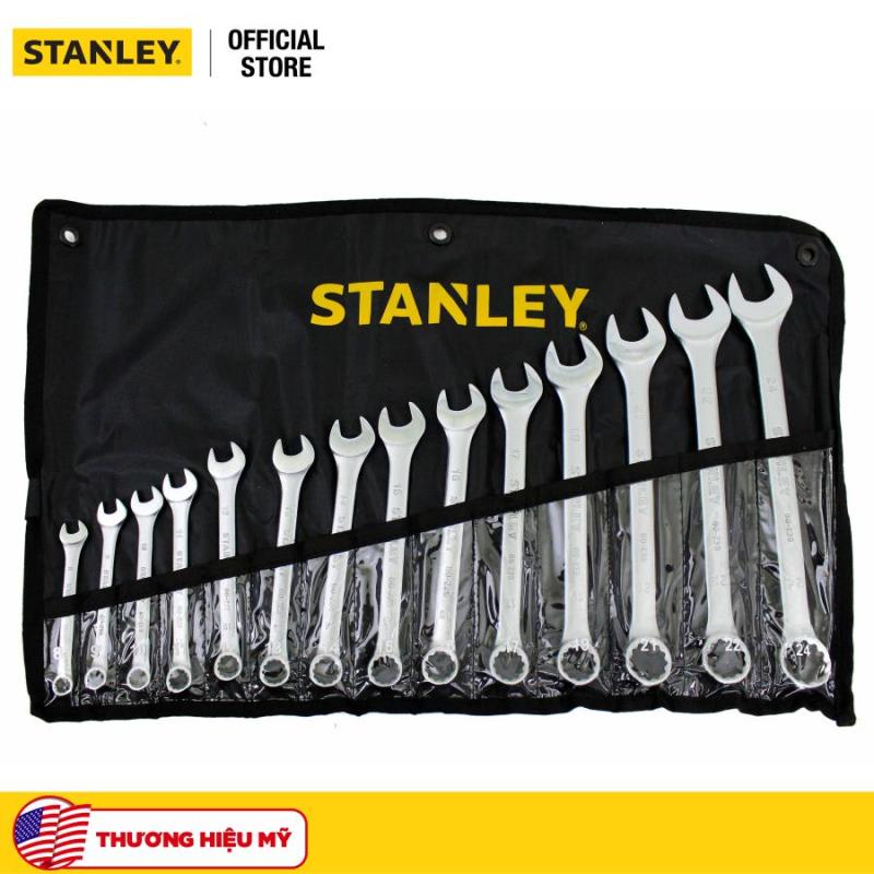 Bộ cờ lê vòng miệng 14 chi tiết (8 – 24 mm) Stanley STMT80946-8