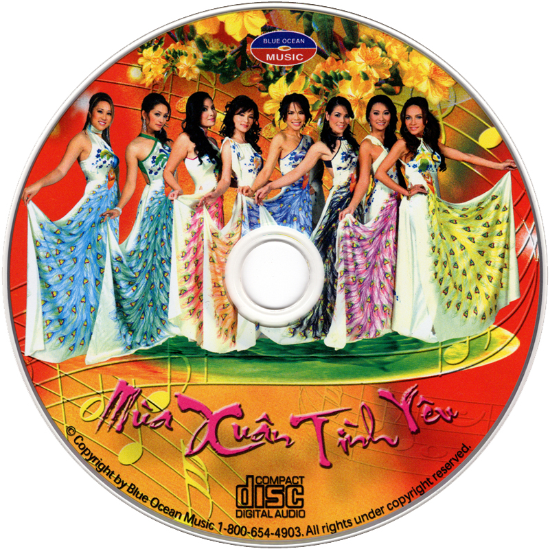 Blue Ocean CD - Mùa Xuân Tình Yêu