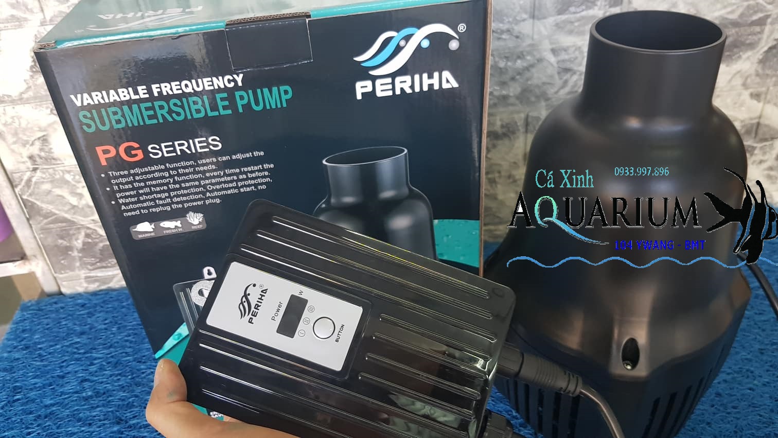 Máy bơm hồ Koi Periha PG 25