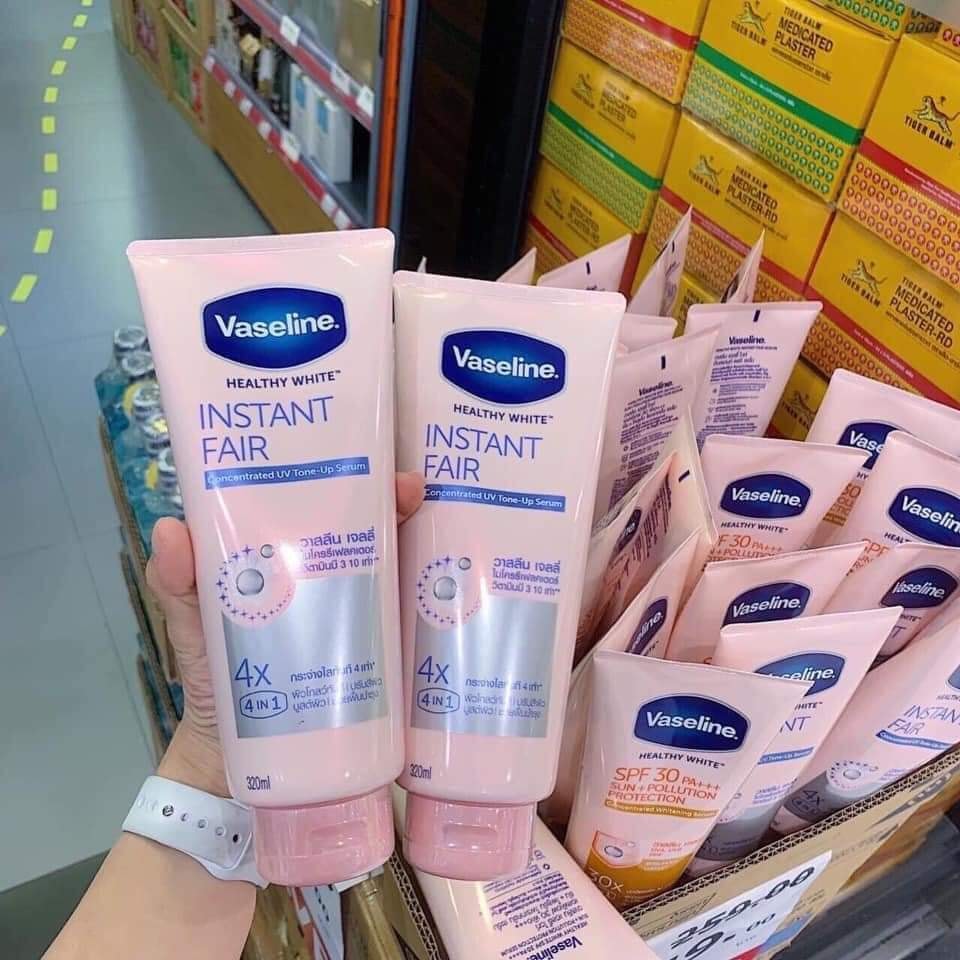 (Bill Thái)Kem Dưỡng Trắng Body Vaseline 4x Thái Lan