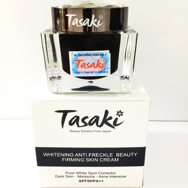 [HCM]Kem Tasaki Trắng Da Mờ NámThâmMụn 25g Tặng sữa rửa mặt gạo 3w hàn quốc