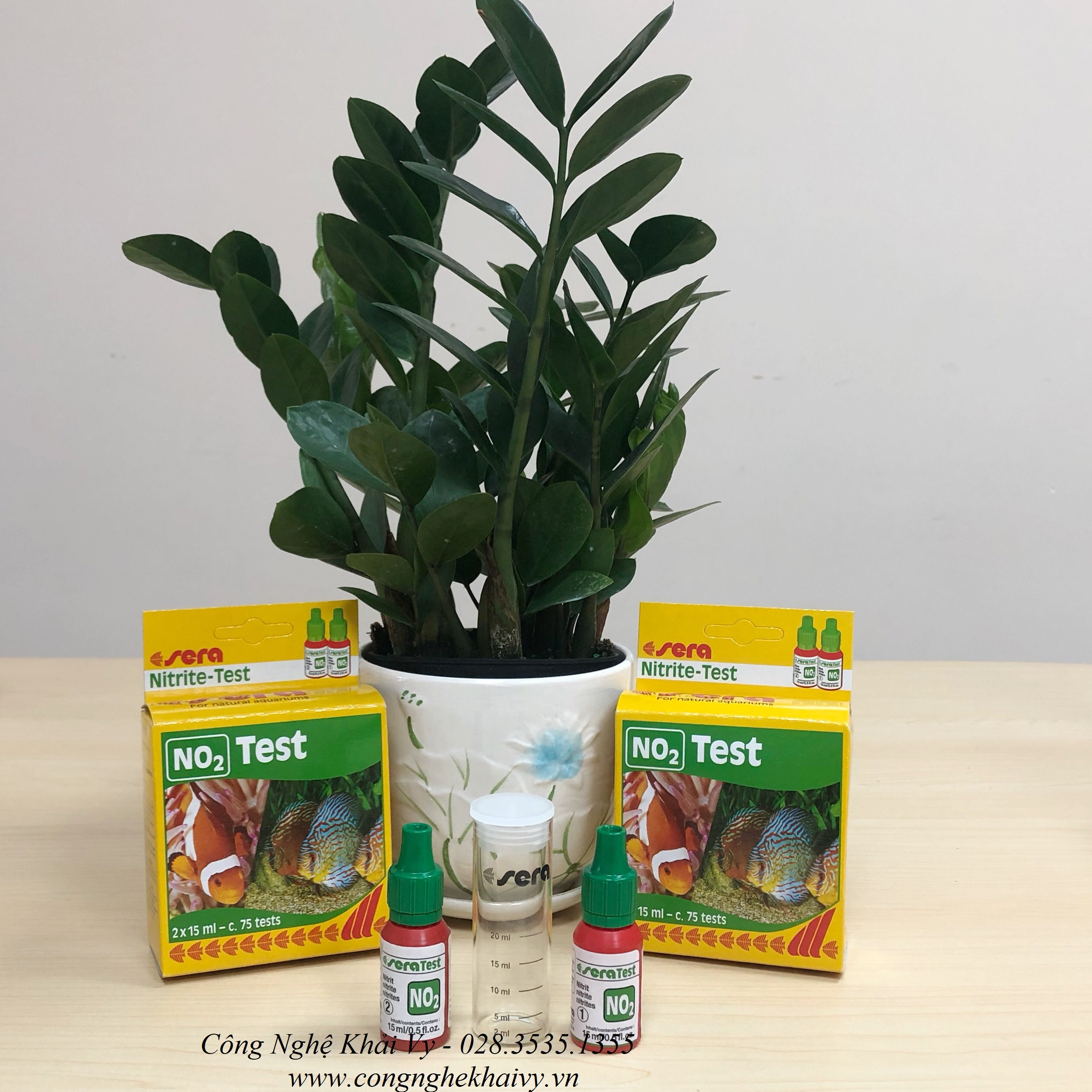 [HCM]Test NITRIT SERA - Kiểm tra hàm lượng NITRIT (NO2) trong môi trường nước