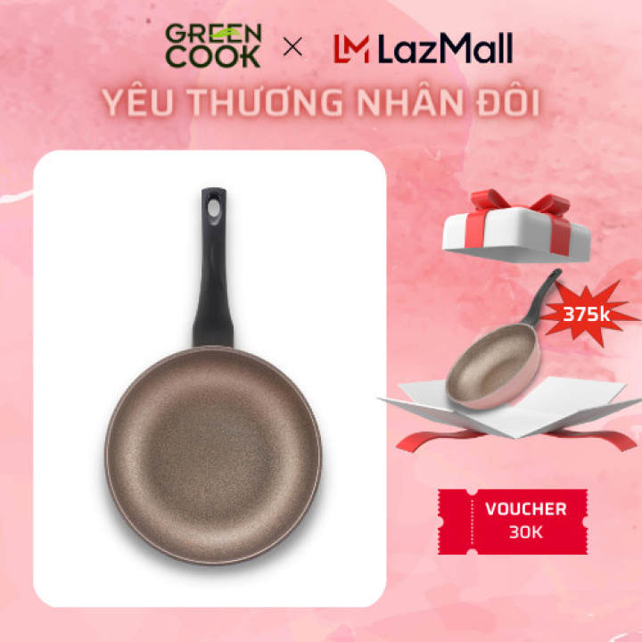 Chảo đúc vân đá chống dính GCP05-30IH TẶNG…