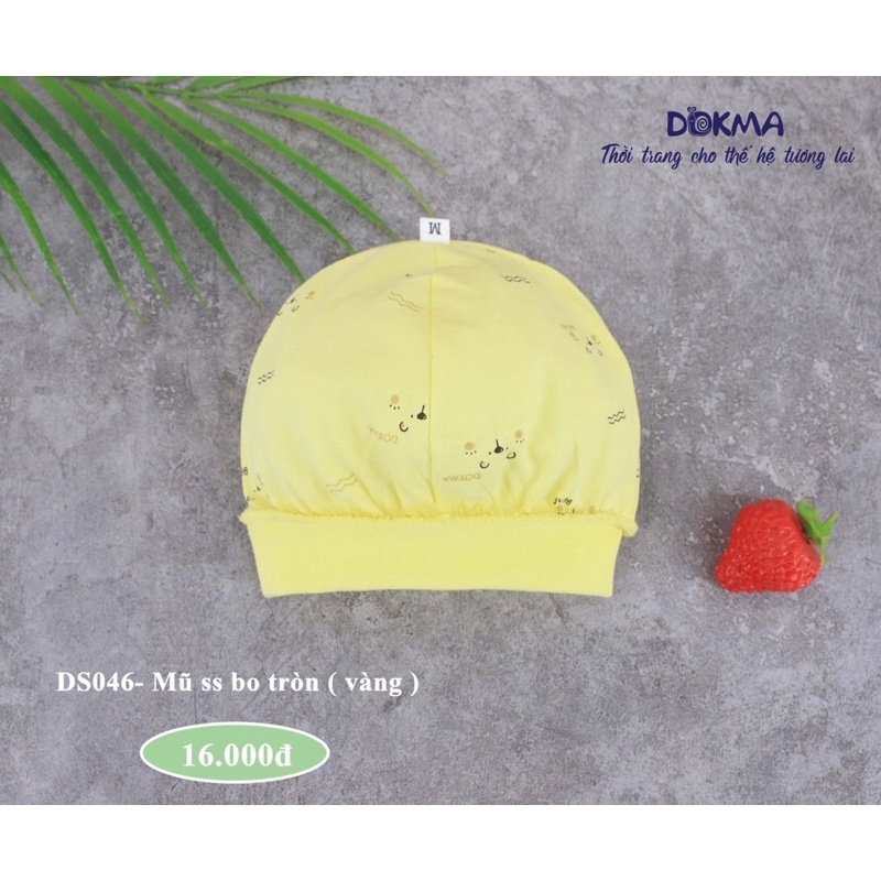 Mũ sơ sinh cotton Dokma
