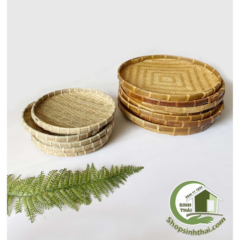 Mẹt tre đan thủ công - mâm tre đan dày chắc - chọn loại