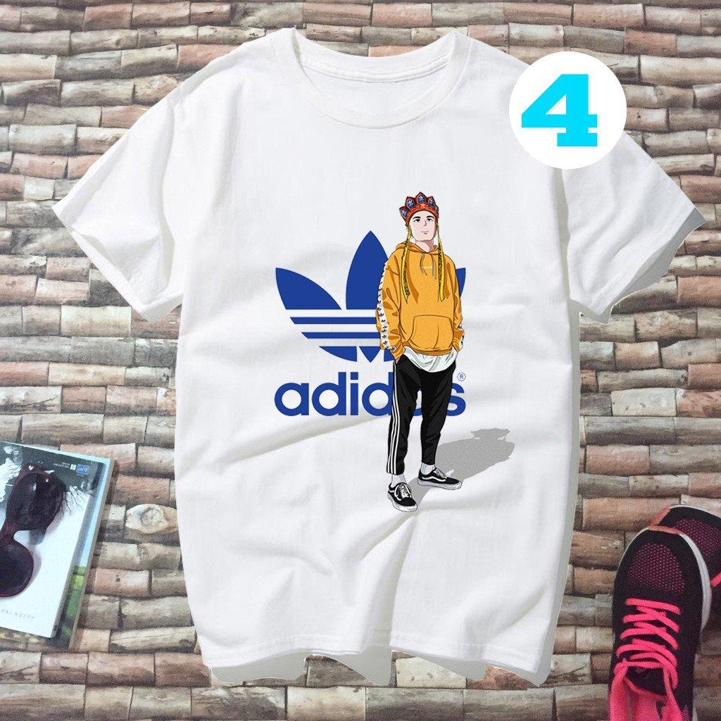 Áo thun nam form rộng Hàn Quốc sa tăng phong cách Hypebeast  chất liệu cotton dày mịn mát TEEVN19s271