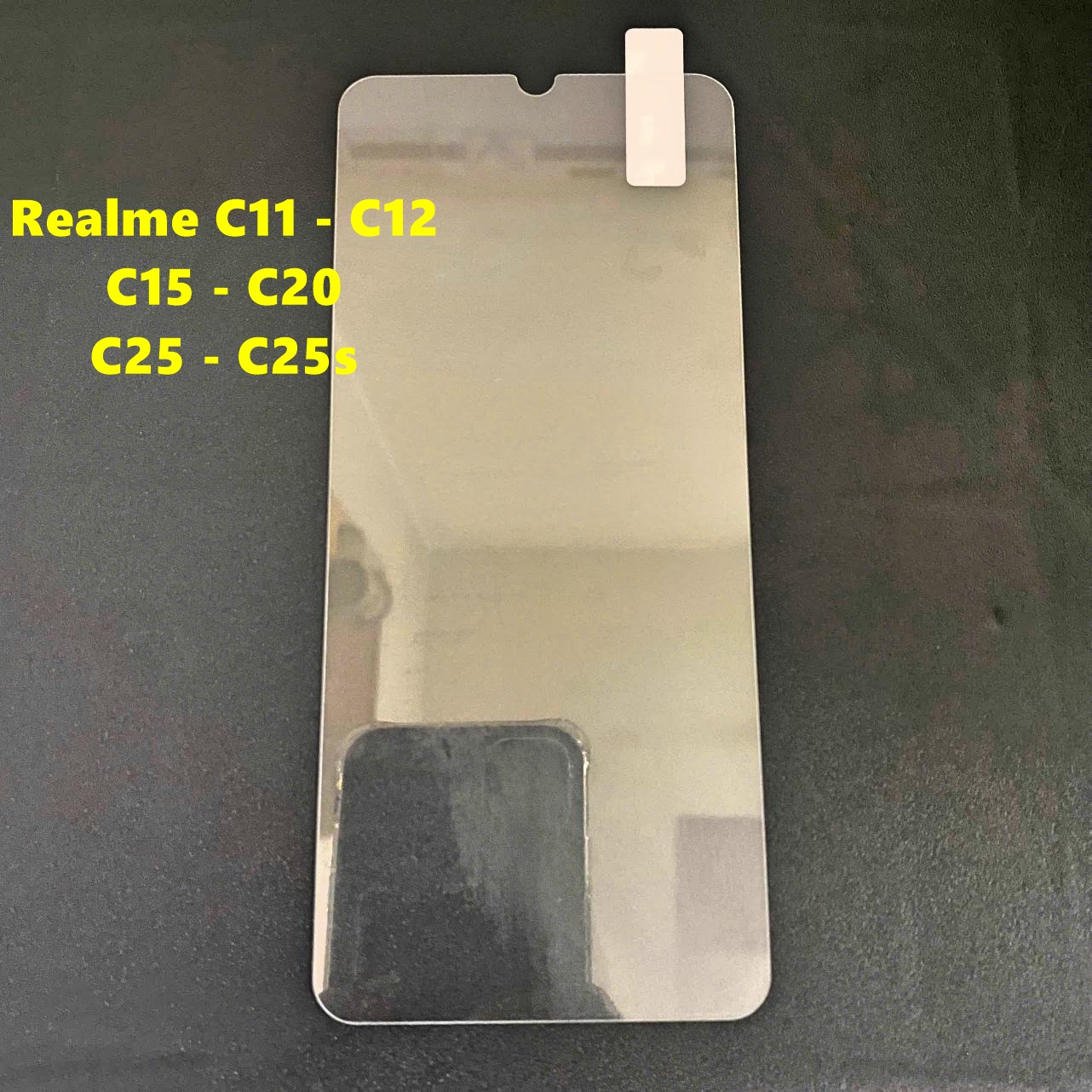 Dán cường lực chống trầy Realme C11 - C12 - C15 - C20 - C25 - C25s Không Full Màn Hình