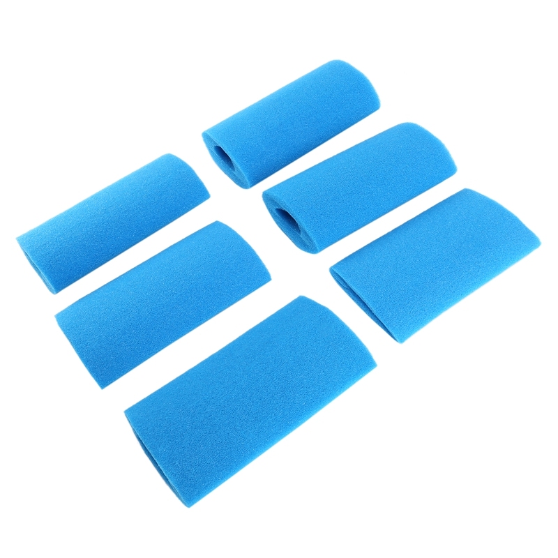 6 Pcs Foam Filter Sponge for Intex Type A Reusable Washable Swimming Pool Aquarium Filter Accessories