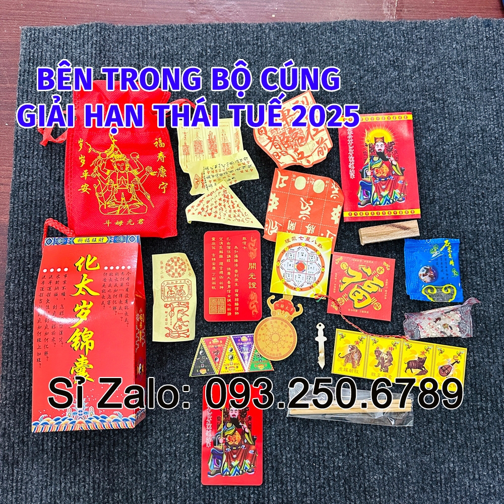 [HÓT 2025] BỘ CÚNG THÁI TUẾ 2025 (có kèm hướng dẫn)