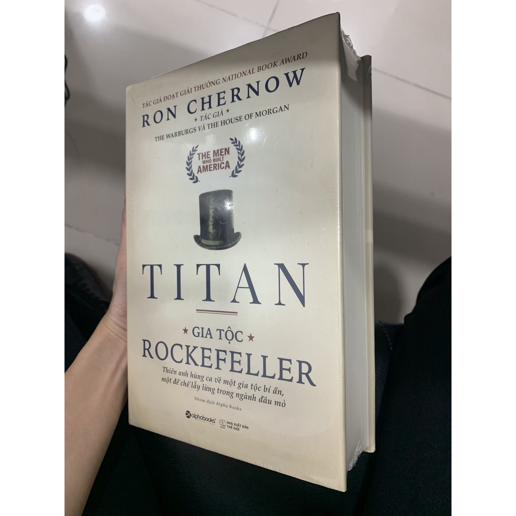 Sách - TITAN - Gia Tộc Rockefeller [ALPHABOOKS]