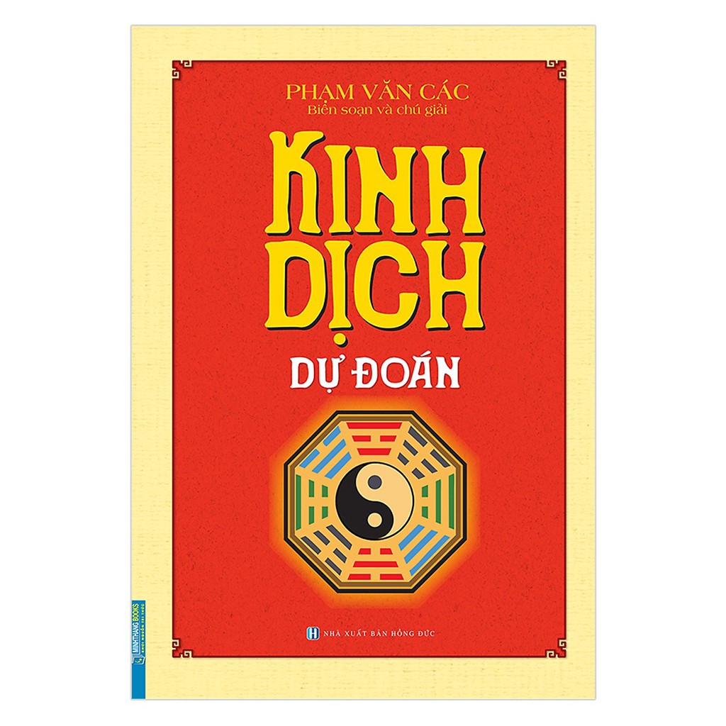 Sách - Kinh dịch dự đoán - Mhbooks tặng sổ tay