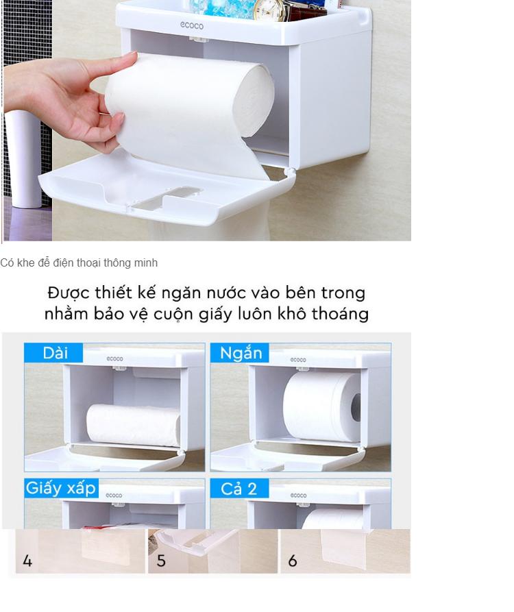 Hộp Đựng Giấy Vệ Sinh ECOCO