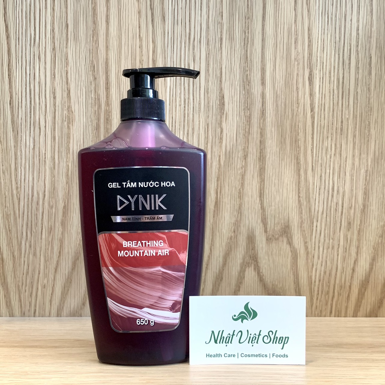 Gel tắm nước hoa nam dynik 650g