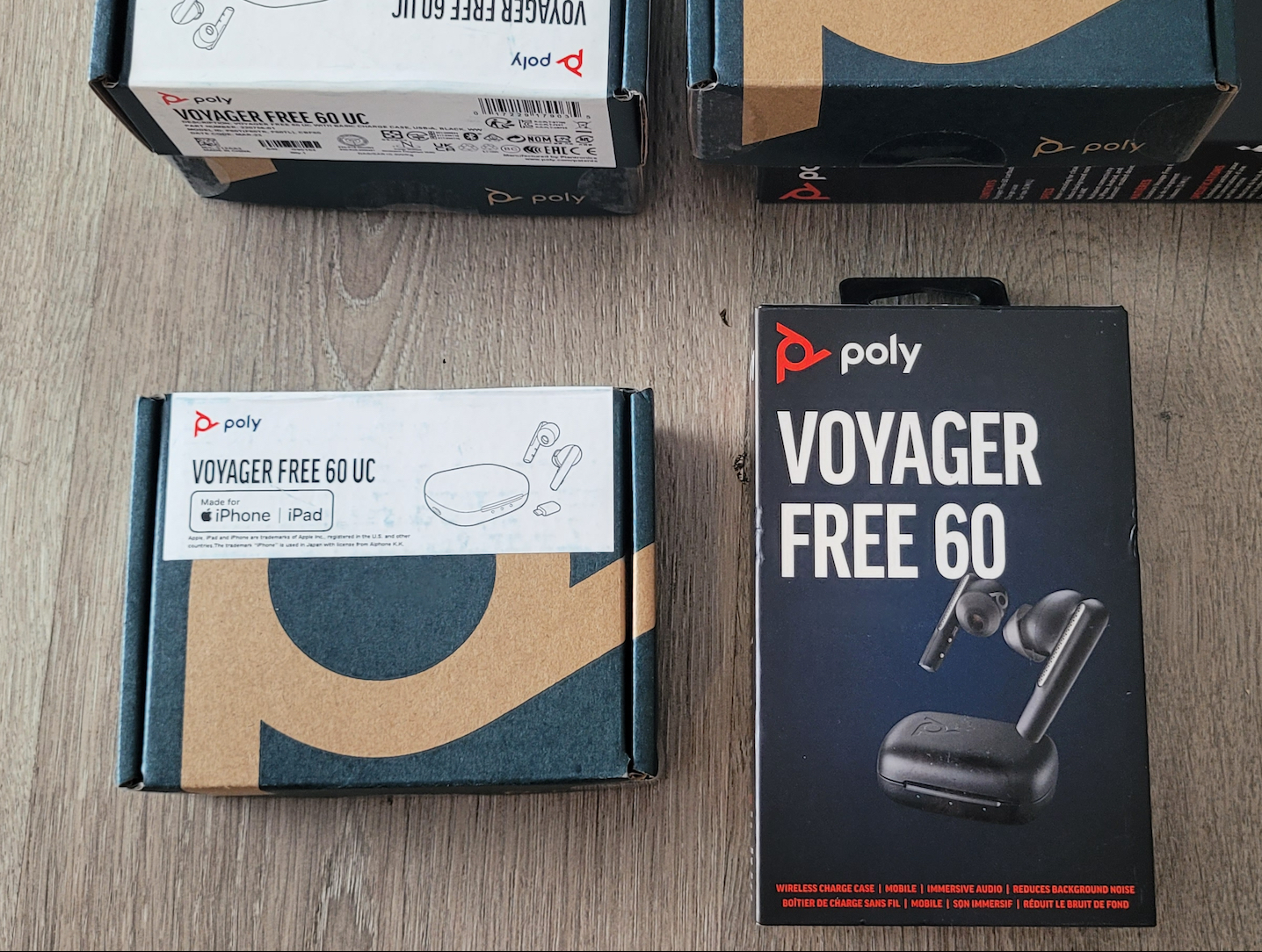 [Chính Hãng] Tai Nghe True Wireless Poly Voyager Free 60 UC