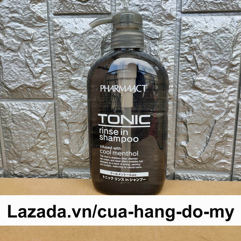 Dầu Gội Dành Cho Nam Pharmaact Tonic Rinse in Shampoo 600ml - Tonic Pharmaact - Cửa Hàng Đồ Mỹ nhập khẩu