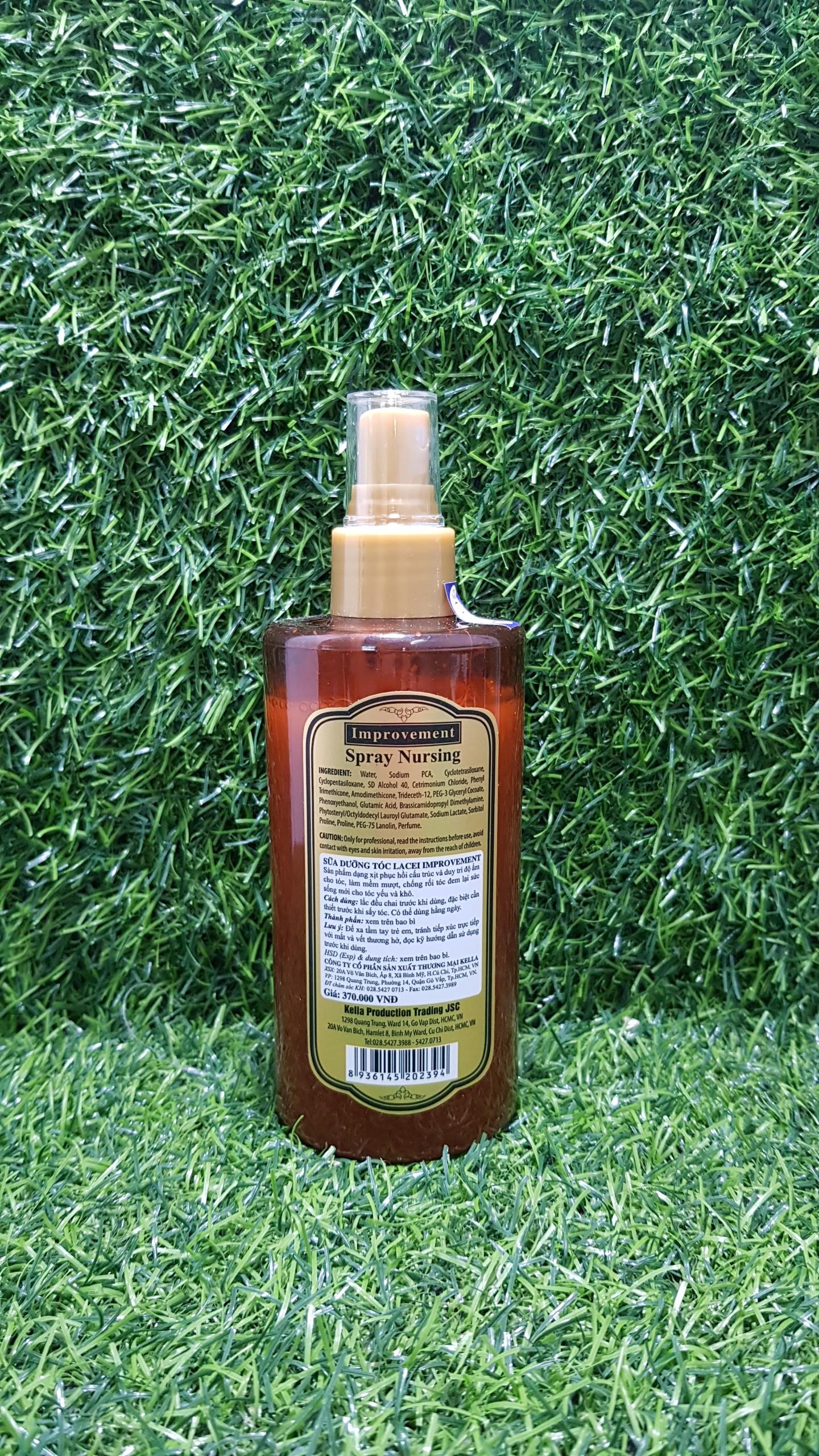 [HCM]Sữa dưỡng tóc phục hồi hư tổn Lacei Improvement 250ml