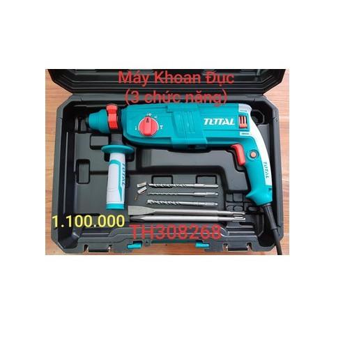 Máy khoan búa 800W Total TH308268