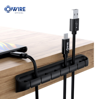 OWIRE Bộ tổ chức cáp USB khung quản lý cuộn dây tai nghe dây chuột dây silicone kẹp điện thoại dòng máy tính để bàn tổ chức thumbnail