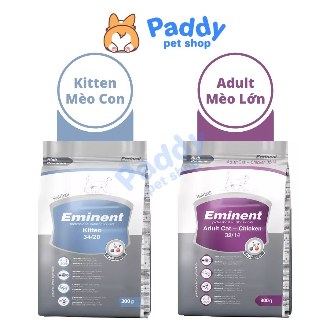 Hạt Dinh Dưỡng Eminent Cho Mèo Mọi Lứa Tuổi